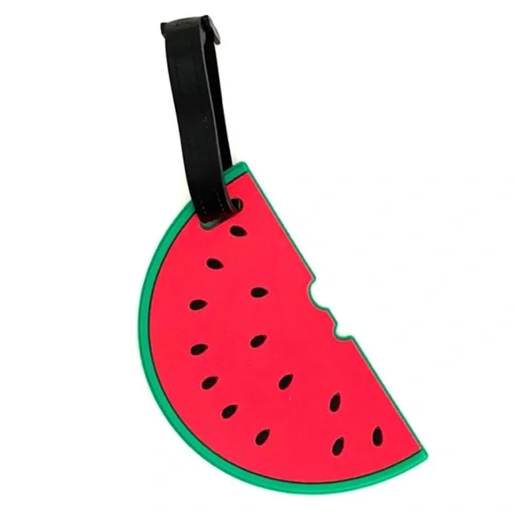 WATERMELON SLICE LUGGAGE TAG NWT - Picture 1 of 5
